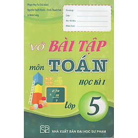 Hình ảnh Vở Bài Tập Môn Toán Học Kì 1 (Lớp 5)