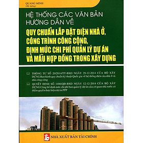 Download sách Quy Chuẩn Lắp Đặt Điện, Nhà Ở, Công Trình Công Cộng, Định Mức Chi Phí Quản Lý Dự Án