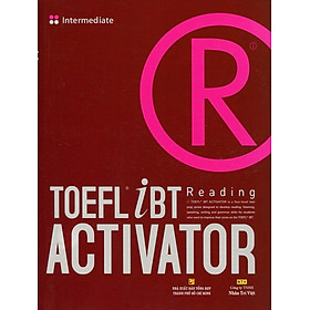 Hình ảnh Review sách TOEFL iBT Activator Reading Intermediate (Không CD)