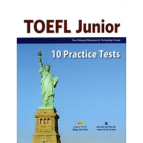 Ảnh bìa TOEFL Junior - 10 Practice Tests (Kèm CD)