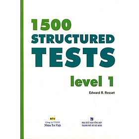 Nơi bán 1500 Structured Tests Leve 1 (Không CD) - Giá Từ -1đ