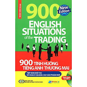 Hình ảnh 900 Tình Huống Tiếng Anh Thương Mại Tiếp Đón Đối Tác - Kế Hoạch Quảng Cáo Sản Phẩm Mới (Kèm CD)