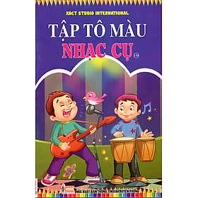 Tập Tô Màu Nhạc Cụ