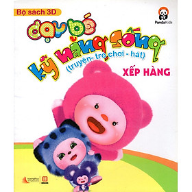 Bộ Sách 3D - Dạy Bé Kỹ Năng Sống - Xếp Hàng