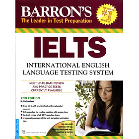 Sách Barron's IELTS International English (Tái Bản) - Kèm 2 CD