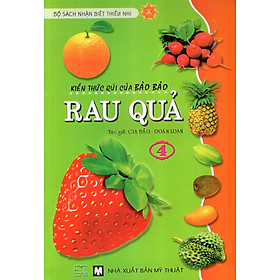 Nơi bán Bộ Sách Nhận Biết Thiếu Nhi: Rau Quả (Tập 4) - Giá Từ -1đ