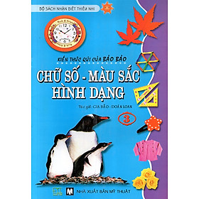 Nơi bán Bộ Sách Nhận Biết Thiếu Nhi: Chữ Số - Màu Sắc - Hình Dạng (Tập 3) - Giá Từ -1đ