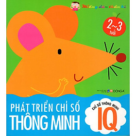 Phát Triển Chỉ Số Thông Minh IQ (2-3 Tuổi)