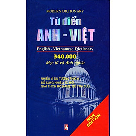 Từ Điển Anh Việt (340.000 Mục Từ Và Định Nghĩa)