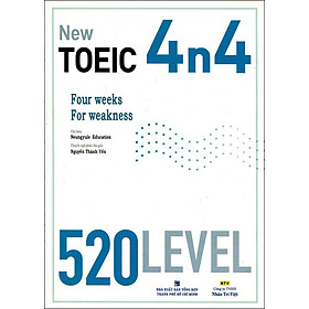 Download sách New TOEIC 4n4 520 Level (Kèm CD)