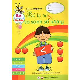 Nơi bán Bé Làm Quen Với Toán - Bé Tô Số & So Sánh Số Lượng - Giá Từ -1đ