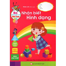 Download sách Bé Làm Quen Với Toán - Nhận Biết Hình Dạng (Tân Việt)