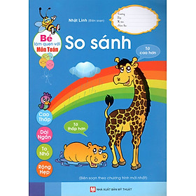 Nơi bán Bé Làm Quen Với Toán - So Sánh - Giá Từ -1đ