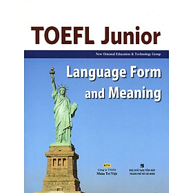 Download sách TOEFL Junior Listening Language Form And Meaning (Không CD)