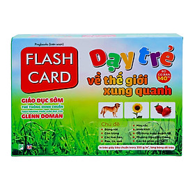Flashcard Dạy Trẻ Theo Phương Pháp Glenn Doman - Thế Giới Xung Quanh