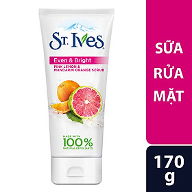 Sữa Rửa Mặt Tẩy Tế Bào Chết ST.IVES Cam Chanh (170g)