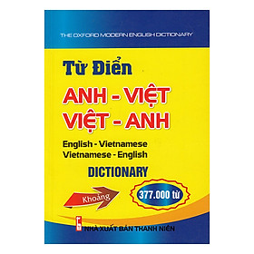 Download sách Từ Điển Anh - Việt, Việt - Anh 377.000 Từ