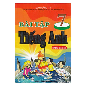 Nơi bán Bài Tập Tiếng Anh Lớp 7 (Không Đáp Án) - Khổ Lớn - Giá Từ -1đ