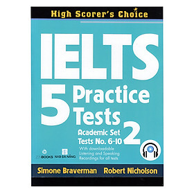 Download sách IELTS 5 Practice Tests, Academic Set 2