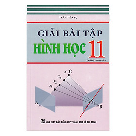 Download sách Giải Bài Tập Hình Học Lớp 11 (Chương Trình Chuẩn)