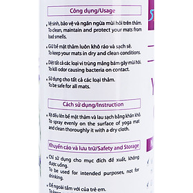 Dung Dịch Vệ Sinh Thảm Tập Yoga Sportslink Lavender Mint (100ml)