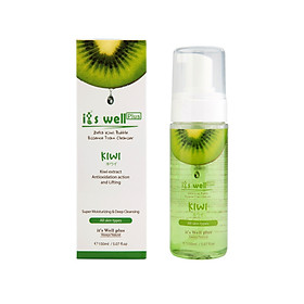 Bọt Rửa Mặt Chiết Xuất Kiwi It's Well Plus - Kiwi01