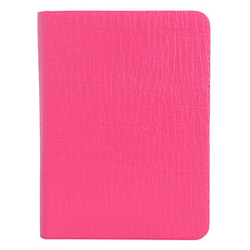Sổ Vivaone Bìa PU Cao Cấp Vân (10 x 14cm) – Hồng