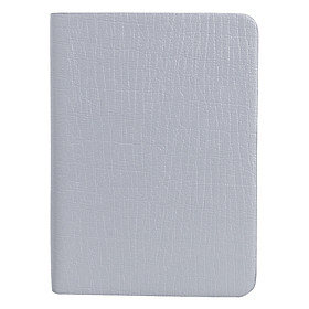 Sổ Vivaone Bìa PU Cao Cấp Vân (10 x 14cm) – Xám