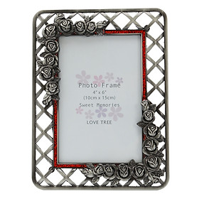 Khung Hình Sắt Hoa Hồng - Size 10 x 15