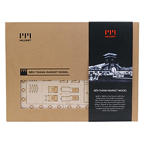 Bộ Lắp Ráp Mô Hình Gỗ Chợ Bến Thành