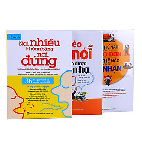 Download sách Combo Khéo Ăn Nói Sẽ Có Được Thiên Hạ + 36 Bí Quyết Để Chiếm Được Cảm Tình + Nói Thế Nào Để Được Chào Đón, Làm Thế Nào Để Được Ghi Nhận (Trọn Bộ 3 Cuốn)