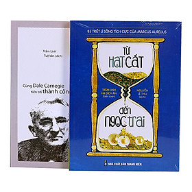 Hình ảnh Combo Cùng Dale Carnegie Tiến Tới Thành Công + Từ Hạt Cát Đến Ngọc Trai (Trọn Bộ 2 Cuốn)