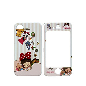 Case 2 Mặt Happymori Hàn Quốc Cho iPhone 4/ 4S