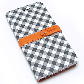 Bao Da Baseus Coulor Match Cho iPhone 6 - Caro Đen