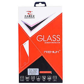 Miếng Dán Màn Hình Zadez ZM-GSP653 Cho iPhone 4/4S - Hàng Chính Hãng