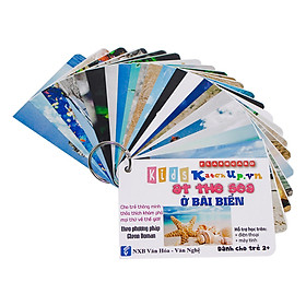 KatchUp Flashcard Tiếng Anh Cho Bé - Biển - High Quality