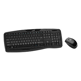 Bộ Bàn Phím Và Chuột Không Dây Genius KB-8000X - Hàng Chính Hãng