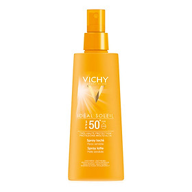 Chai Xịt Chống Nắng SPF50 - Ideal Soleil Body Spray SPF50 Vichy (200ml) - 100690955