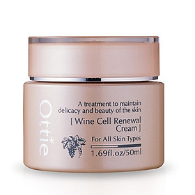 Kem Chống Lão Hóa Tái Tạo Tế Bào Ottie - Wine Cell Renewal Cream 40ml - 0205
