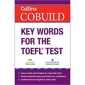 Download sách Collins COBUILD Key Words For The TOEFL Test