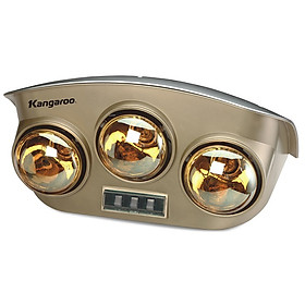 Đèn Sưởi Phòng Tắm Kangaroo KG251 - 3 Bóng - Hàng chính hãng