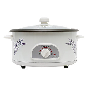 Lẩu Điện Đa Năng Kangaroo KG270 - 3.5L (Trắng)- Hàng chính hãng