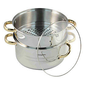 Bộ Nồi Hấp Inox Kangaroo KG872 - 26cm
