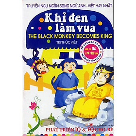 Download sách Truyện Ngụ Ngôn Song Ngữ Anh - Việt Hay Nhất - Khỉ Đen Làm Vua (Tái Bản 2014)