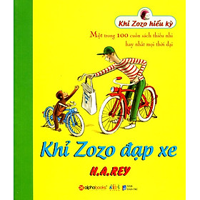 Sách Khỉ Zozo Hiếu Kỳ - Khỉ Zozo Đạp Xe