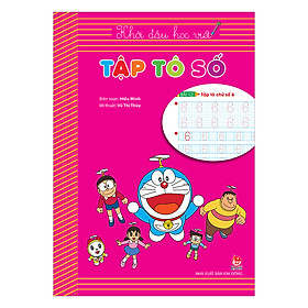 Sách Khởi Đầu Học Viết: Tập Tô Số