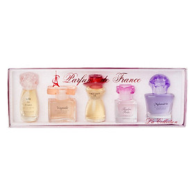 Bộ 5 chai nước hoa nữ Charrier Parfums La Collection