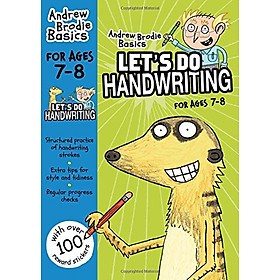 Hình ảnh Review sách Let's Do Handwriting For Age 7 - 8
