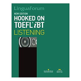 Nơi bán LinguaForum Hooked On TOEFL iBT Listening (New Edition) (With An MP3 And A CD-ROM) - Giá Từ -1đ