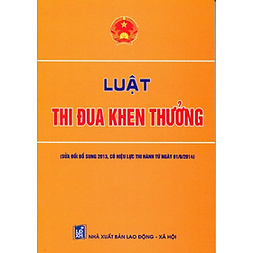 Luật Thi Đua Khen Thưởng (Sửa Đổi Bổ Sung 2013)